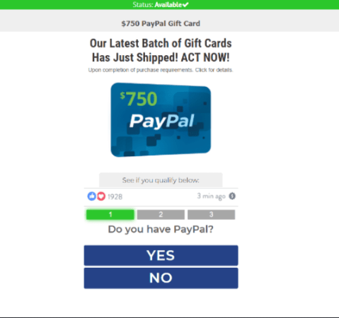 Paypal giftcard usa