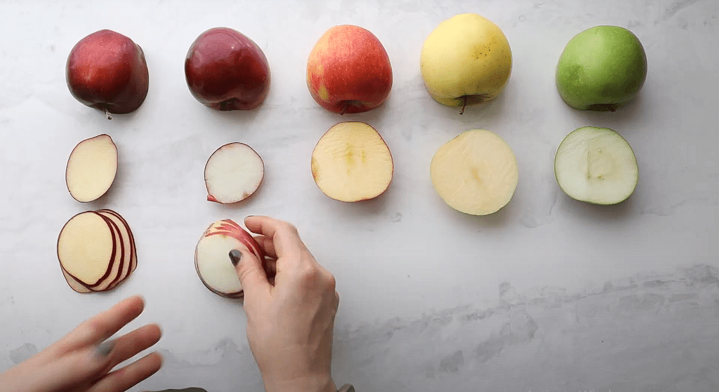 
how do you know if an apple is bad inside