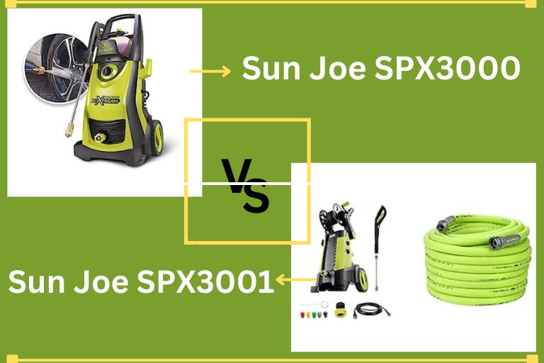 Sun Joe SPX3000 vs SPX3001
